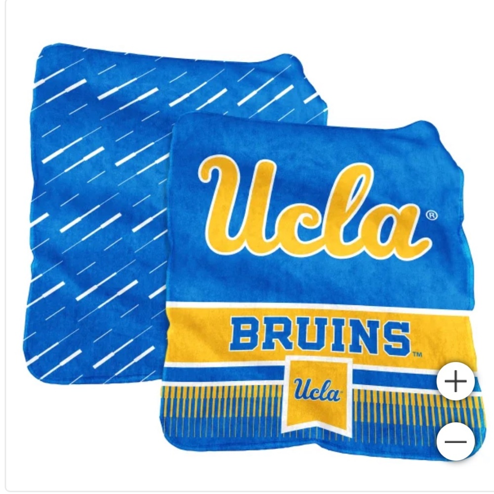 NWT NCAA UCLA Plush Oversized Blanket